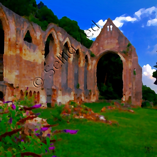 Les ruines du prieuré