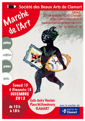 affiche marché art