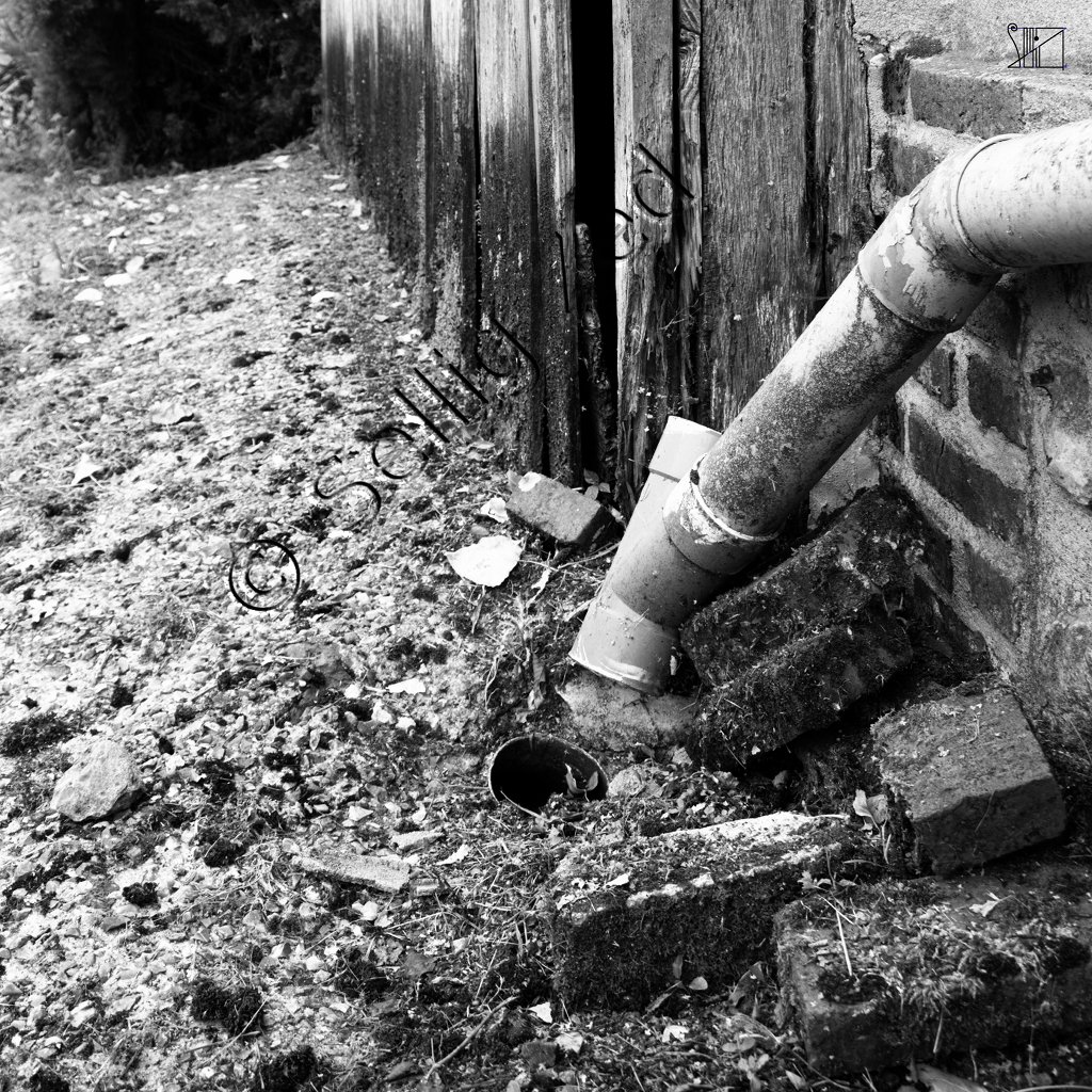 Cimetière pour une gouttière